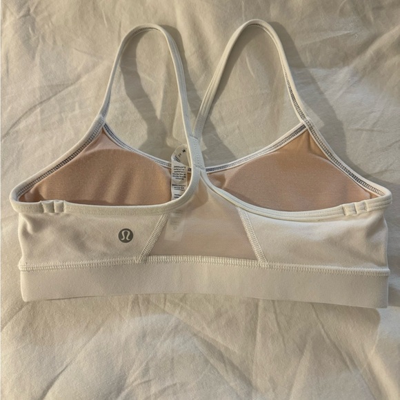 Lululemon Flow Y Bra IV in white - Picture 4 of 6
